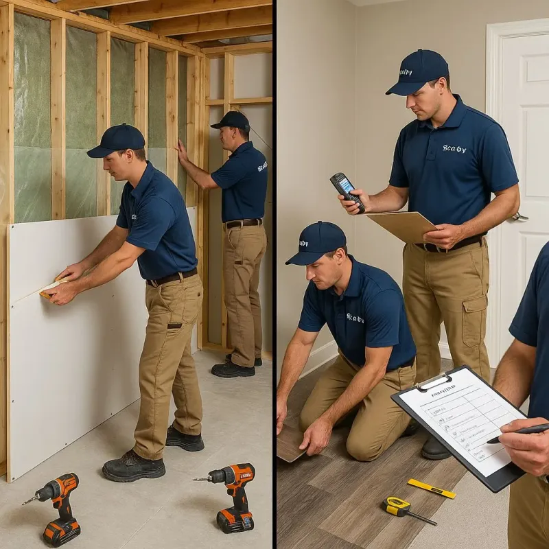Repairs and Reconstruction process in North Bel Air, MD